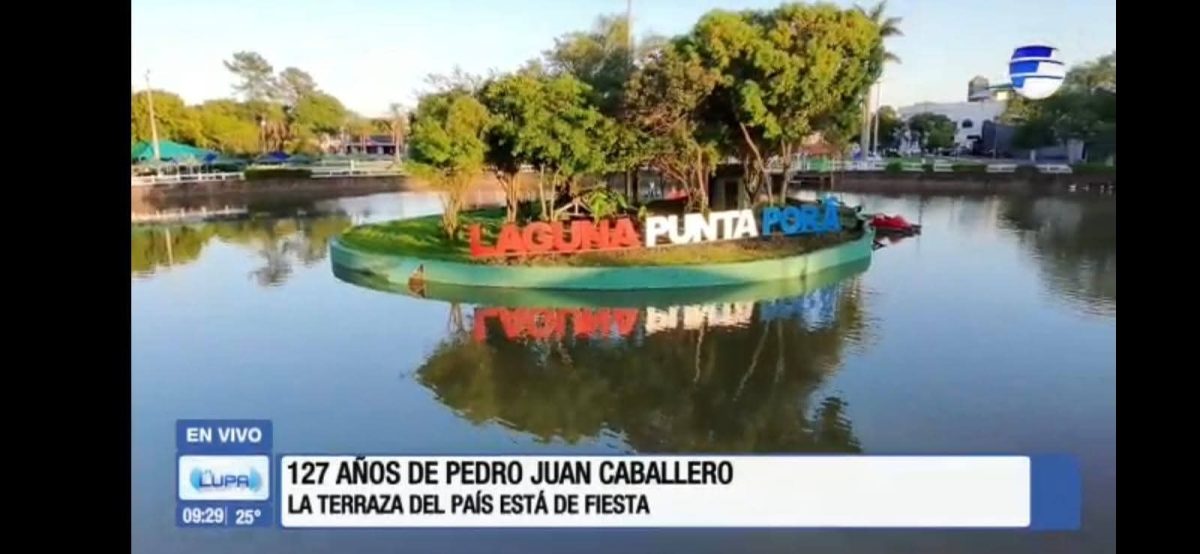 Imagen de la cobertura: Desde la Laguna Punta Porã, “La Lupa” destacó los atractivos de la capital del Amambay